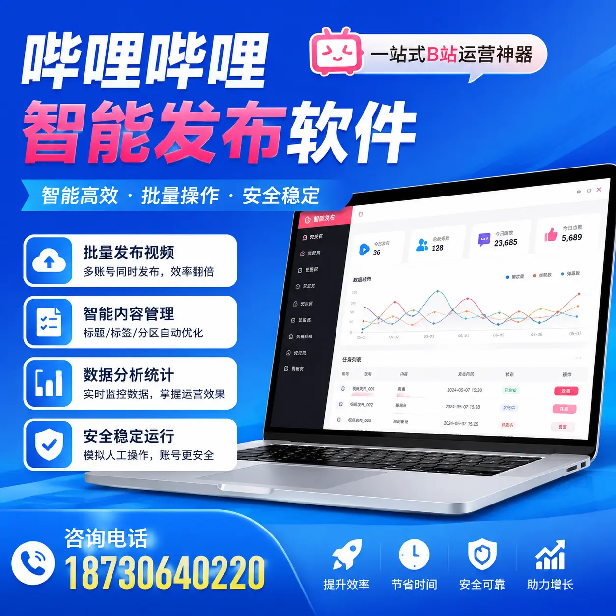 如何通过哔哩哔哩智能发布软件提升 鹤岗 企业曝光率